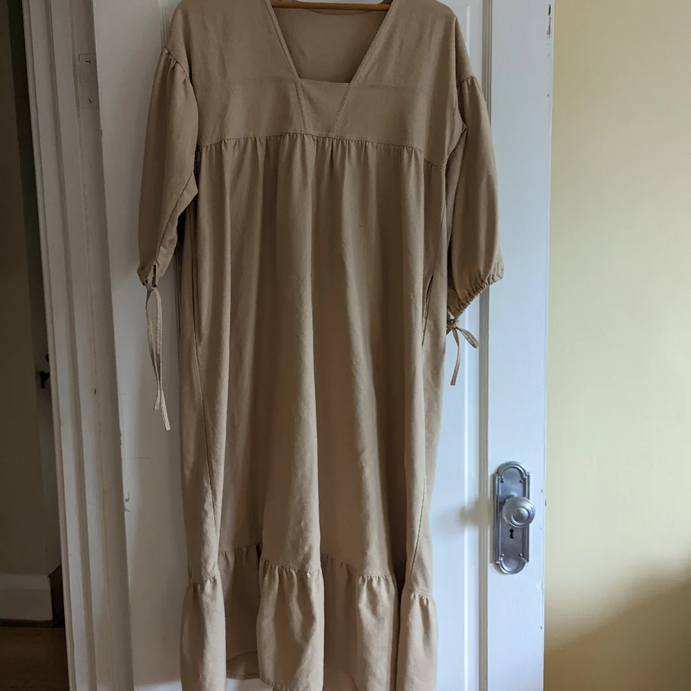 Brand new Harly Jae Paysanne dress, size XS, Sand - Picture 3 of 4